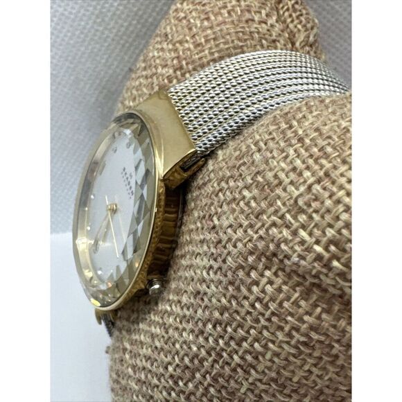 Skagen SKW2087 Women's Two-Tone Stainless Steel Mesh Analog Dial Watch AEA131 - Picture 2 of 11